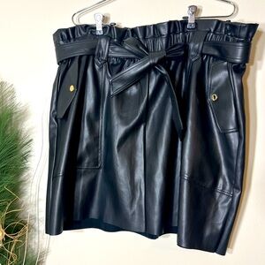 NWT Leather Skirt